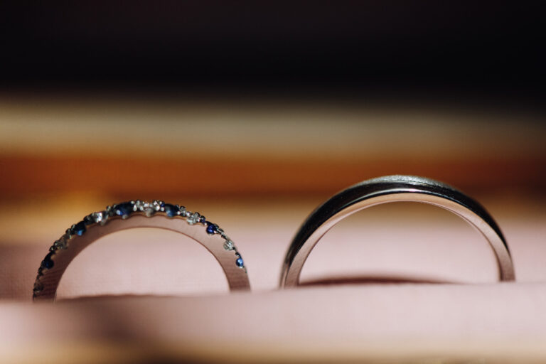 engagement ring vs wedding ring