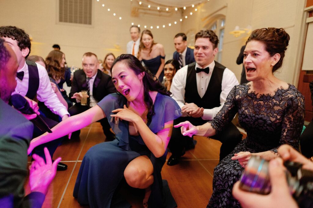 High-energy dance party in Falmouth