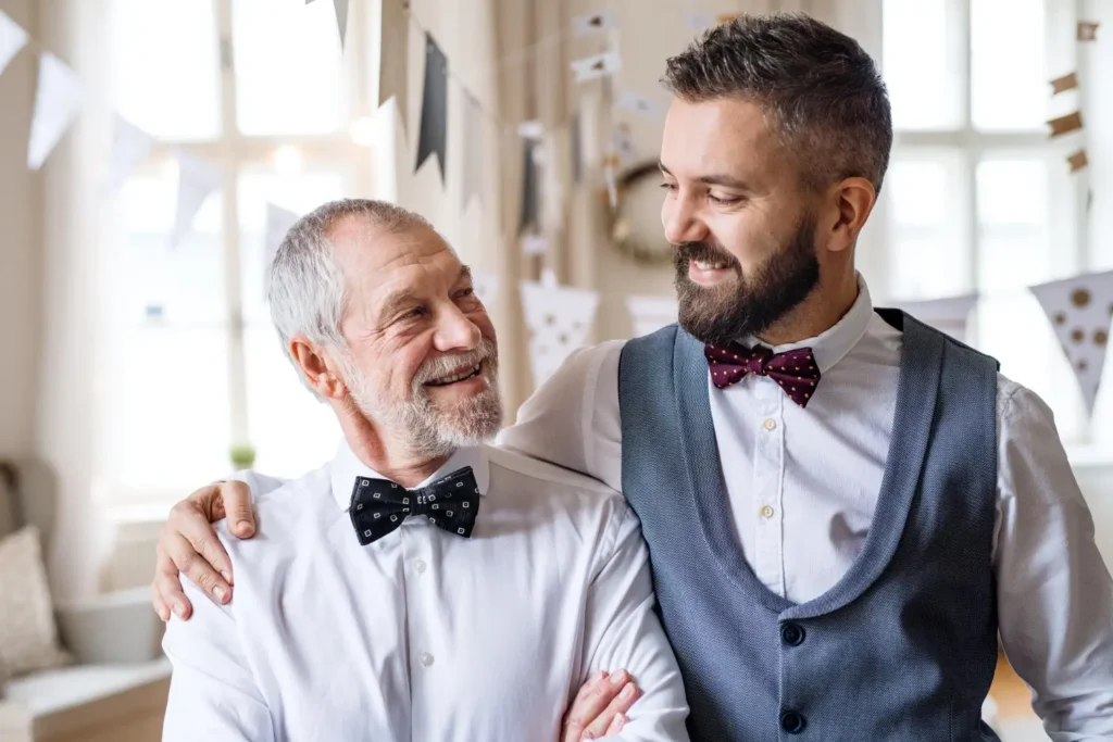 Groom and Bride's Father