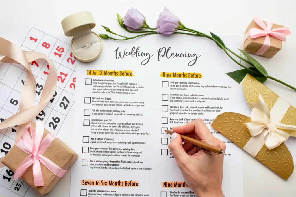 Wedding Planning Calendar